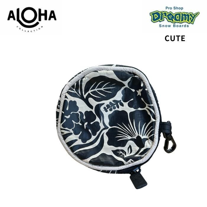★LIMITED★ALOHA COLLECTION アロハコレクション CUTIE HEIPUA BLK/SANDST UBTQT0047BLSA 軽量 防滴 ビーチ バッグ
