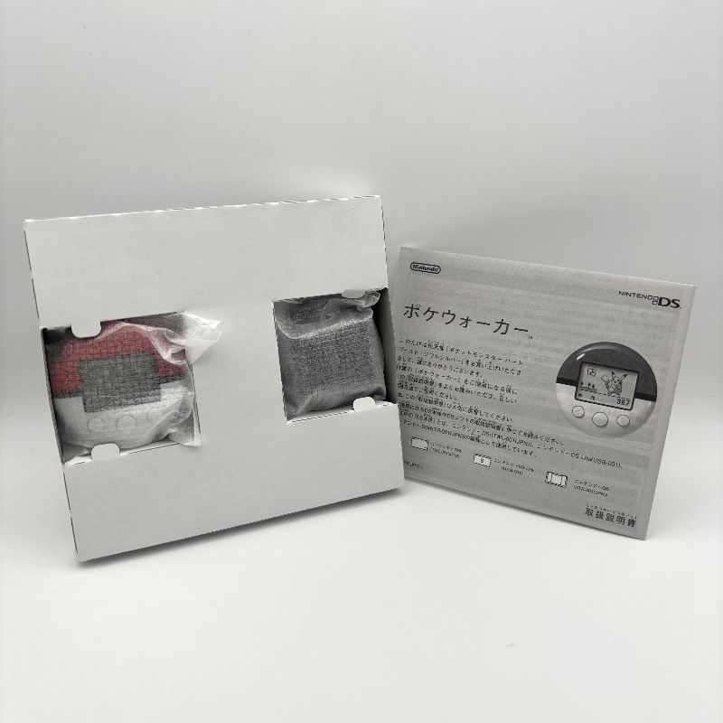 超美品 ポケウォーカー未使用】 DS ポケットモンスター ハートゴールド