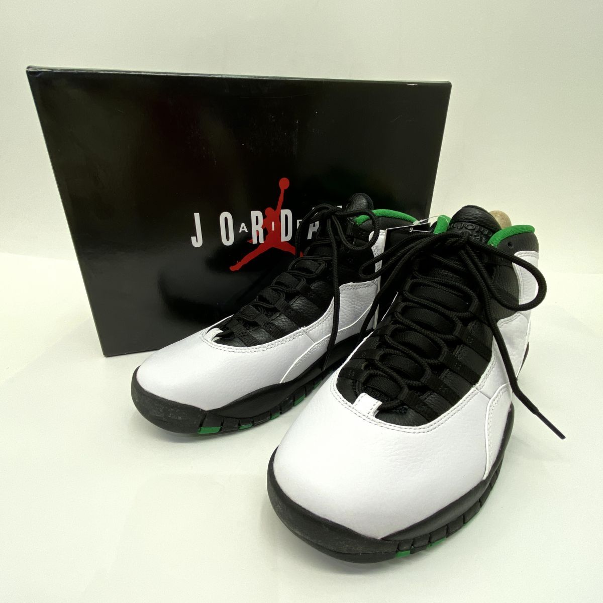 【未使用】NIKE ナイキ AIR JORDAN 10 RETRO エアジョーダン レトロ 310805-137 US9 27cm 箱有
