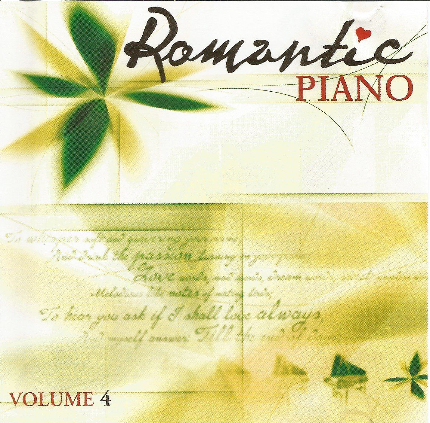 【CD】Romantic Piano 4