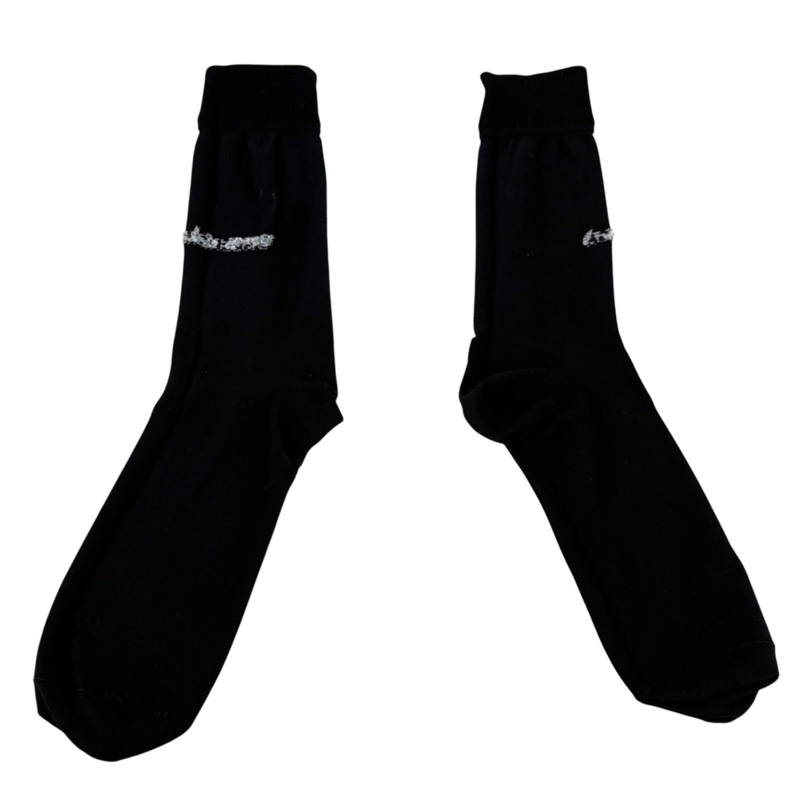 バレンシアガ BALENCIAGA ロゴソックス 靴下 ブラック ホワイト