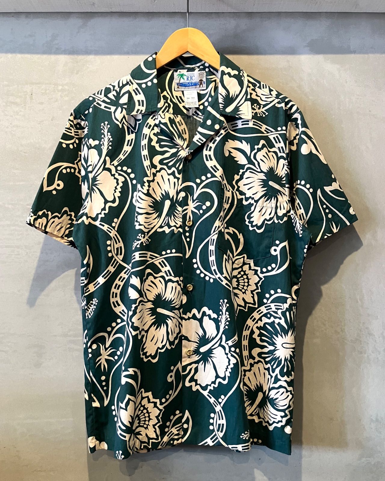 RJC-Aloha shirt-(size M)Made in HAWAII アロハシャツ ハワイ製 4,779円