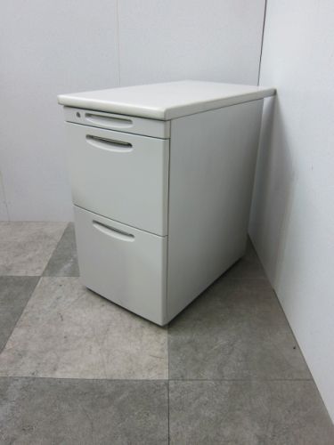 【中古品】オカムラ SD-eシリーズ 3段脇机 DS36XG MB51 グレー