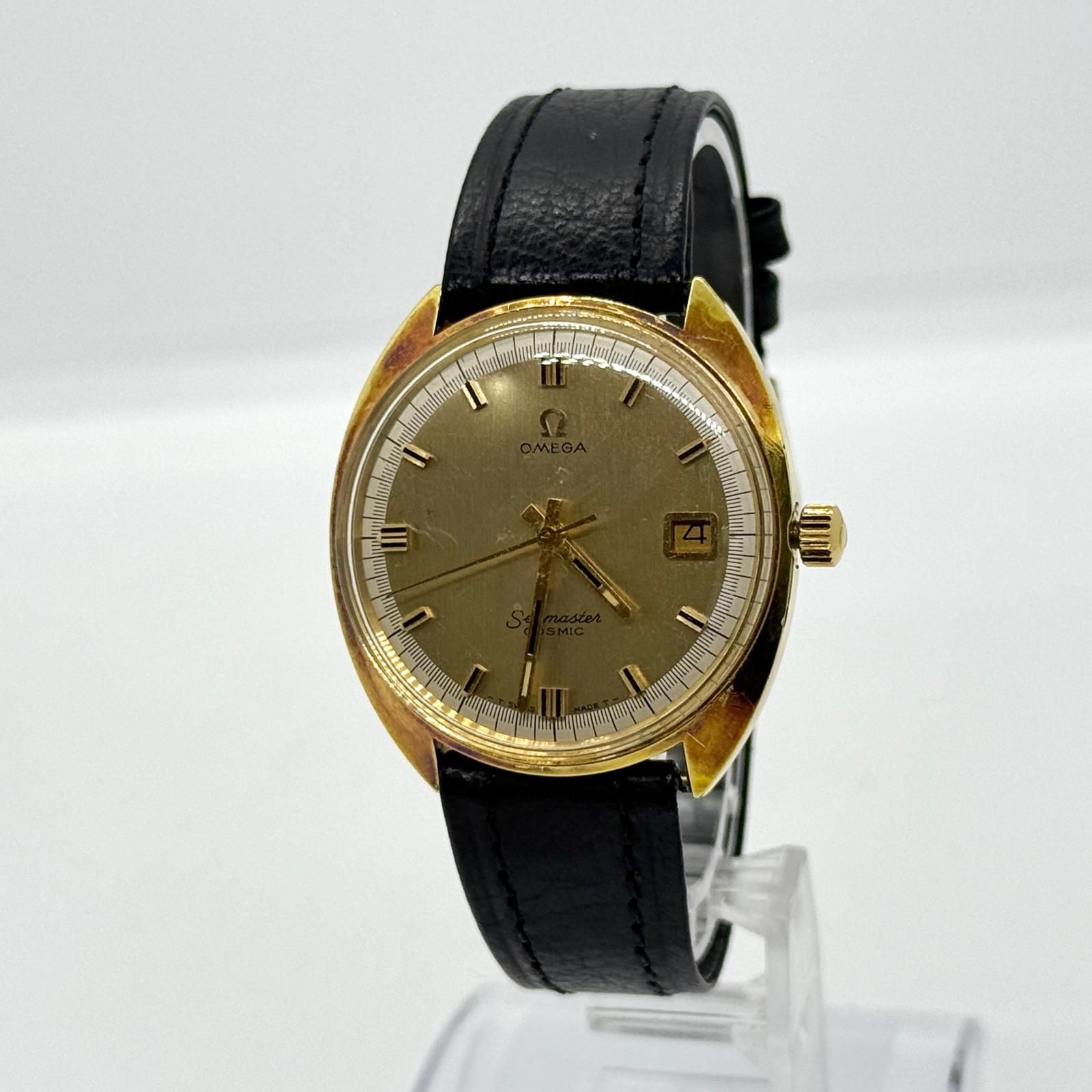 安い 大阪店舗 OMEGA オメガ シーマスターコスミック メンズ 手巻き