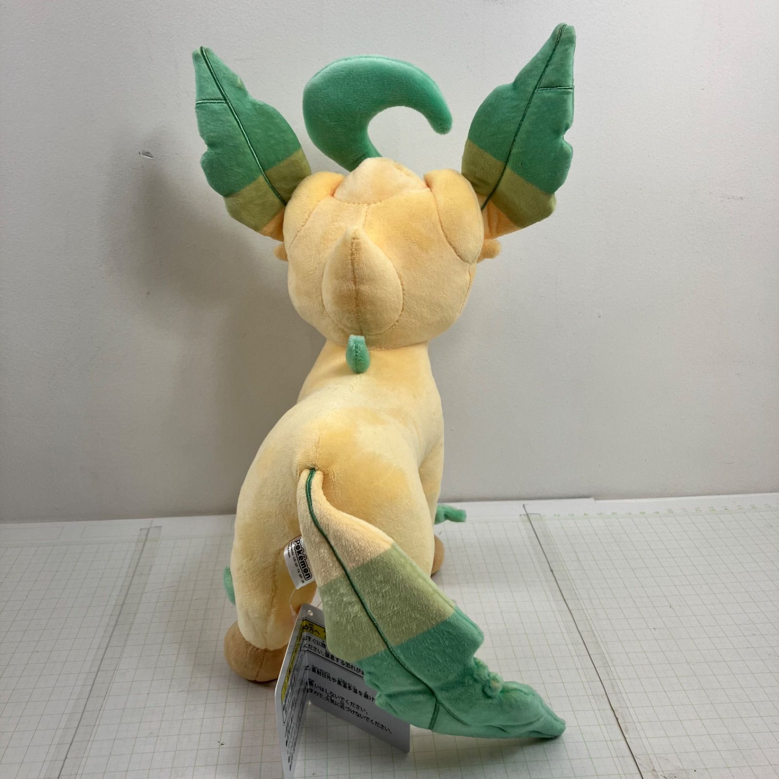 瀬戸店】タグ付き リーフィア ぬいぐるみ M PP279 ポケットモンスター