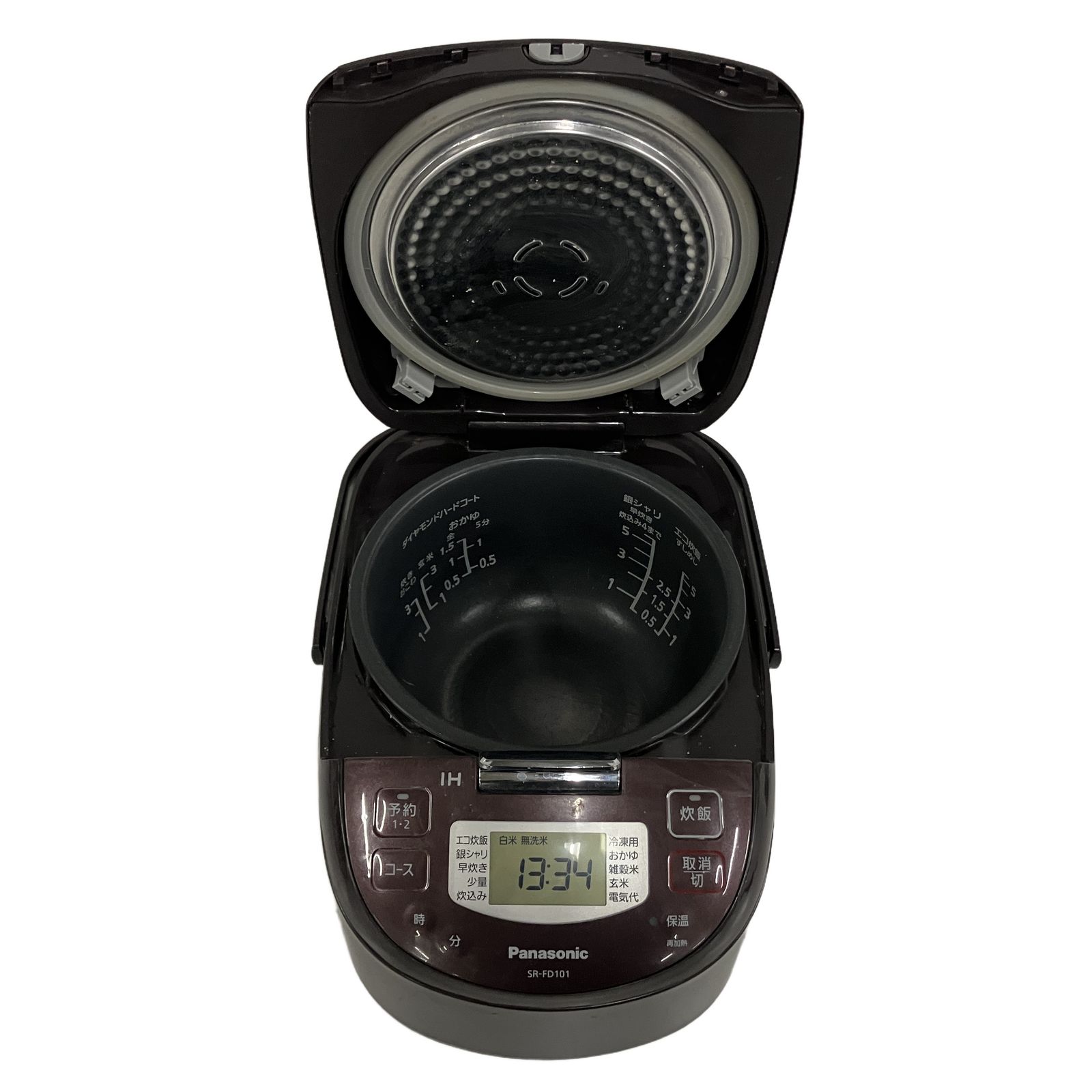 Panasonic IHジャー 炊飯器 SR-FD101 パナソニック 家電 中古 