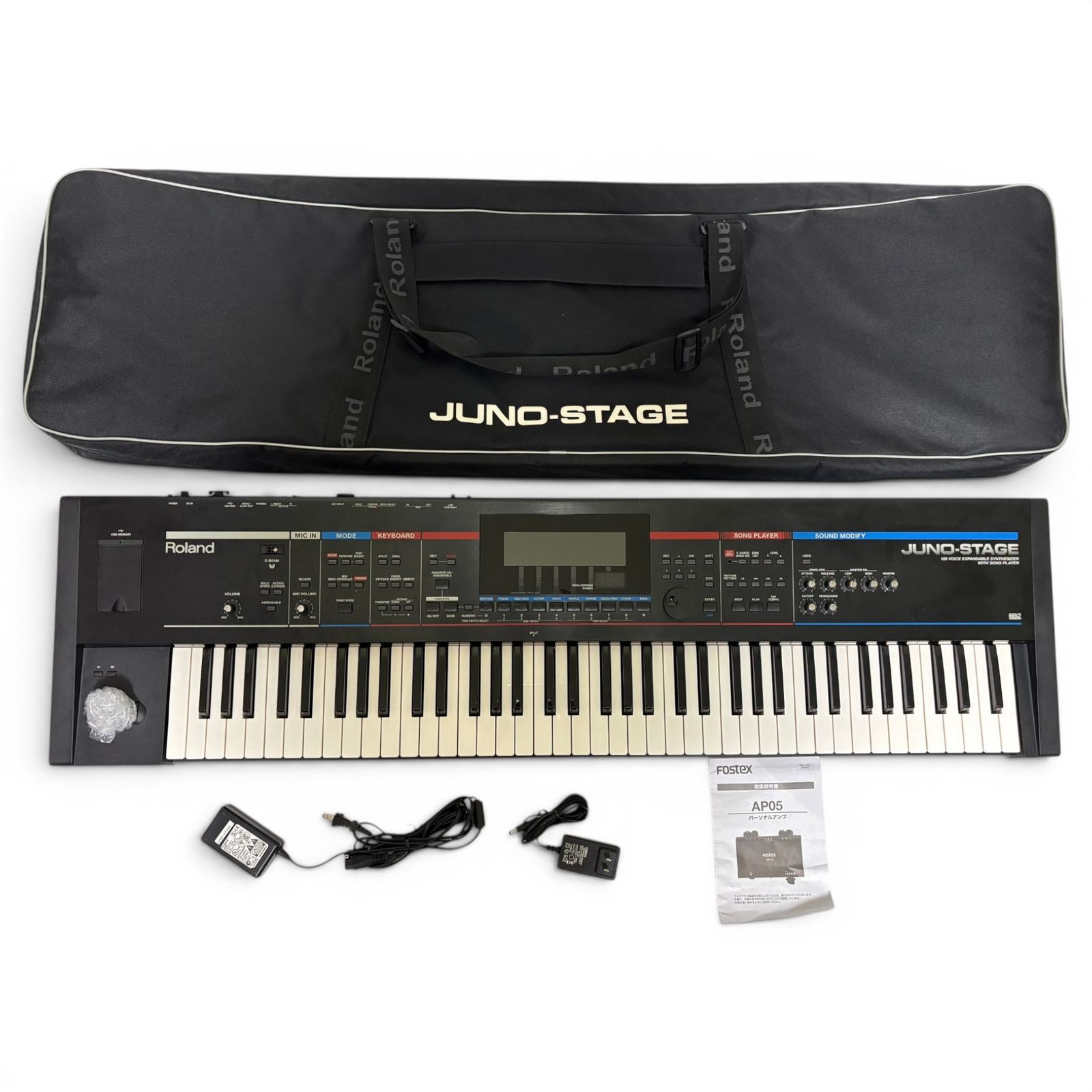 〇 ローランド Roland JUNO-STAGE 76鍵盤 シンセサイザー ライブ仕様