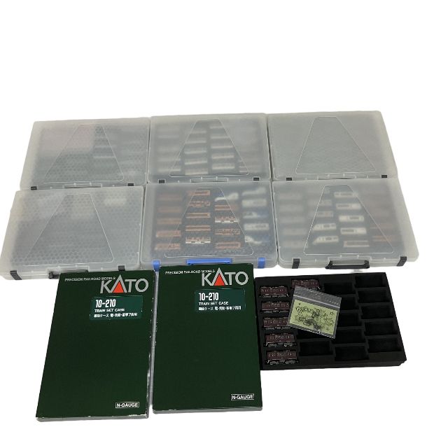 KATO 10-210 車両ケース等 近鉄 京阪 阪急 9ケース おまとめ セット 鉄道模型 Bトレ Nゲージ まとめ売り 当時物 中古 O11253391