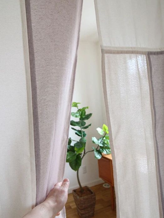 のれん☆ポジャギ☆パッチワーク☆長い丈ハンドメイド「パシェのれん