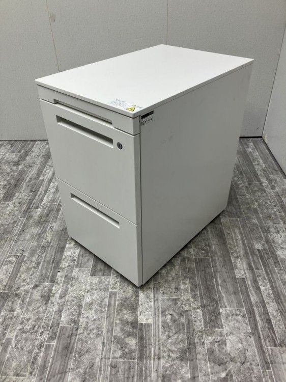 【アウトレット品/訳あり品】イトーキ CZRシリーズ 3段インサイドワゴン ホワイト