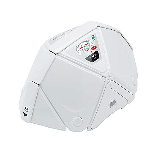 [ミドリ安全] フラットメット2 折りたたみ 防災 ヘルメット PP製 TSC-10 N ホワイト(沖縄・離島の方発送不可）) 445d495e