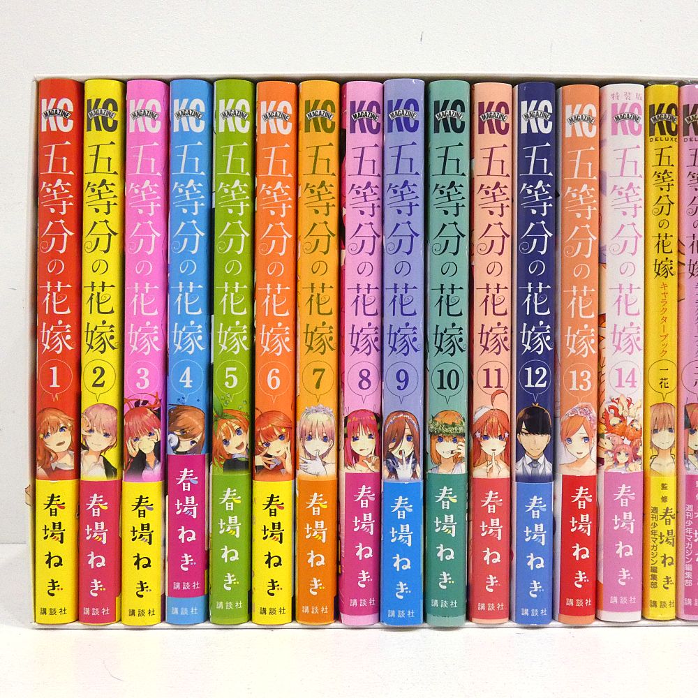 小牧店】「五等分の花嫁 全14巻」+「五等分の花嫁 キャラクターブック