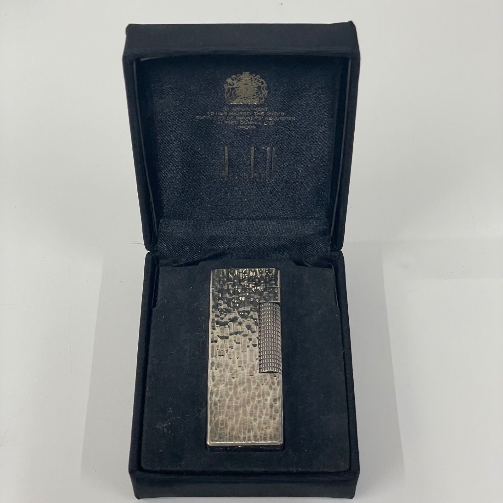 Dunhill ダンヒル　 ガスライター　シルバー　K558②