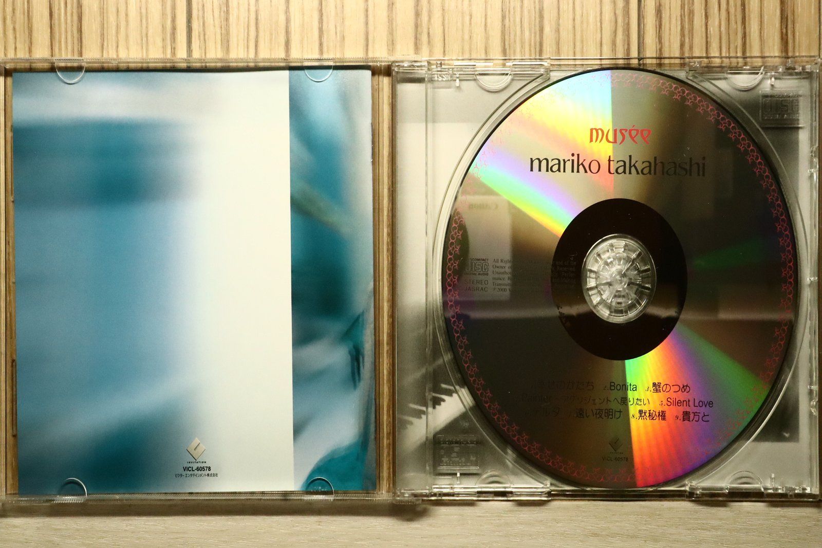 国内盤CD☆高橋真梨子/Mariko Takahashi□ musee 【VICL60578
