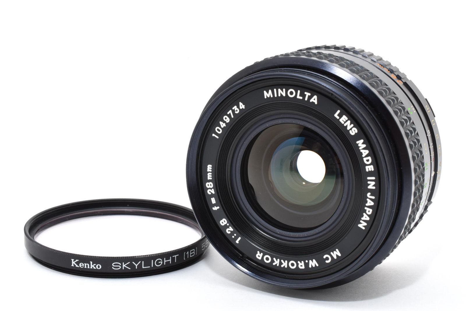 【美品】ミノルタ MC W.ROKKOR 28mm F2.8