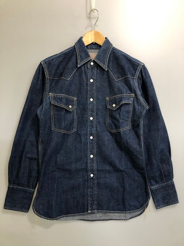 中古品】 THE FLAD HEAD フラットヘッド 7001 WESTERN DENIM SHIRT