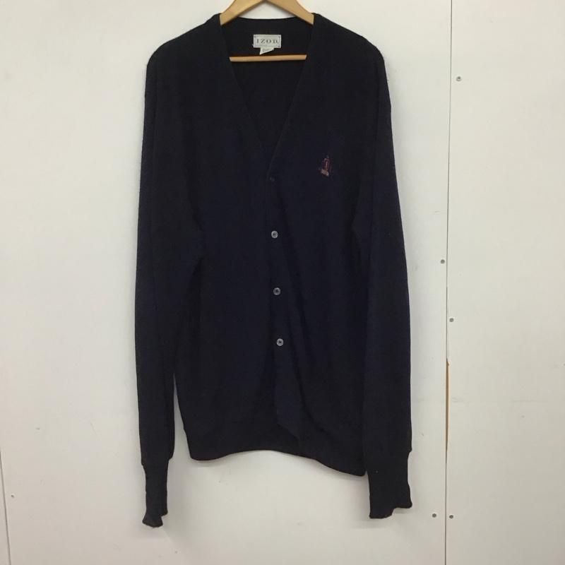 IZOD アイゾッド カーディガン 長袖 長袖カーディガン 前ボタン ニットカーディガン
