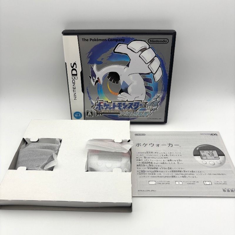 良品 ポケウォーカー未使用】 DS ポケットモンスター ソウルシルバー