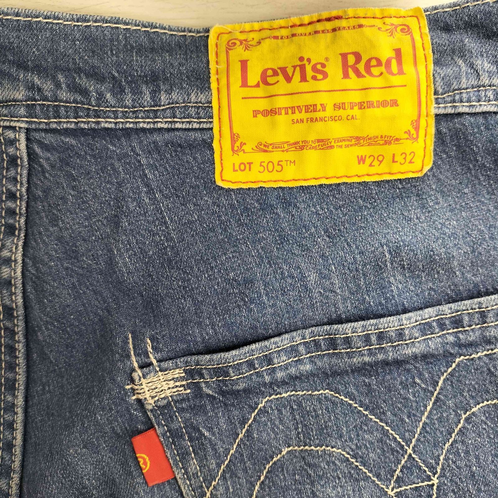リーバイスレッド Levis RED 505 UTILITY デニムパンツ メンズ 29/32 