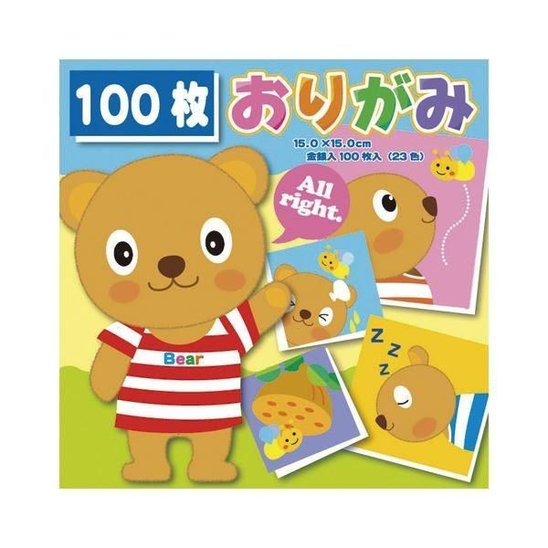 (まとめ) トーヨー 徳用おりがみ 15cm 100枚 No300〔×50セット〕