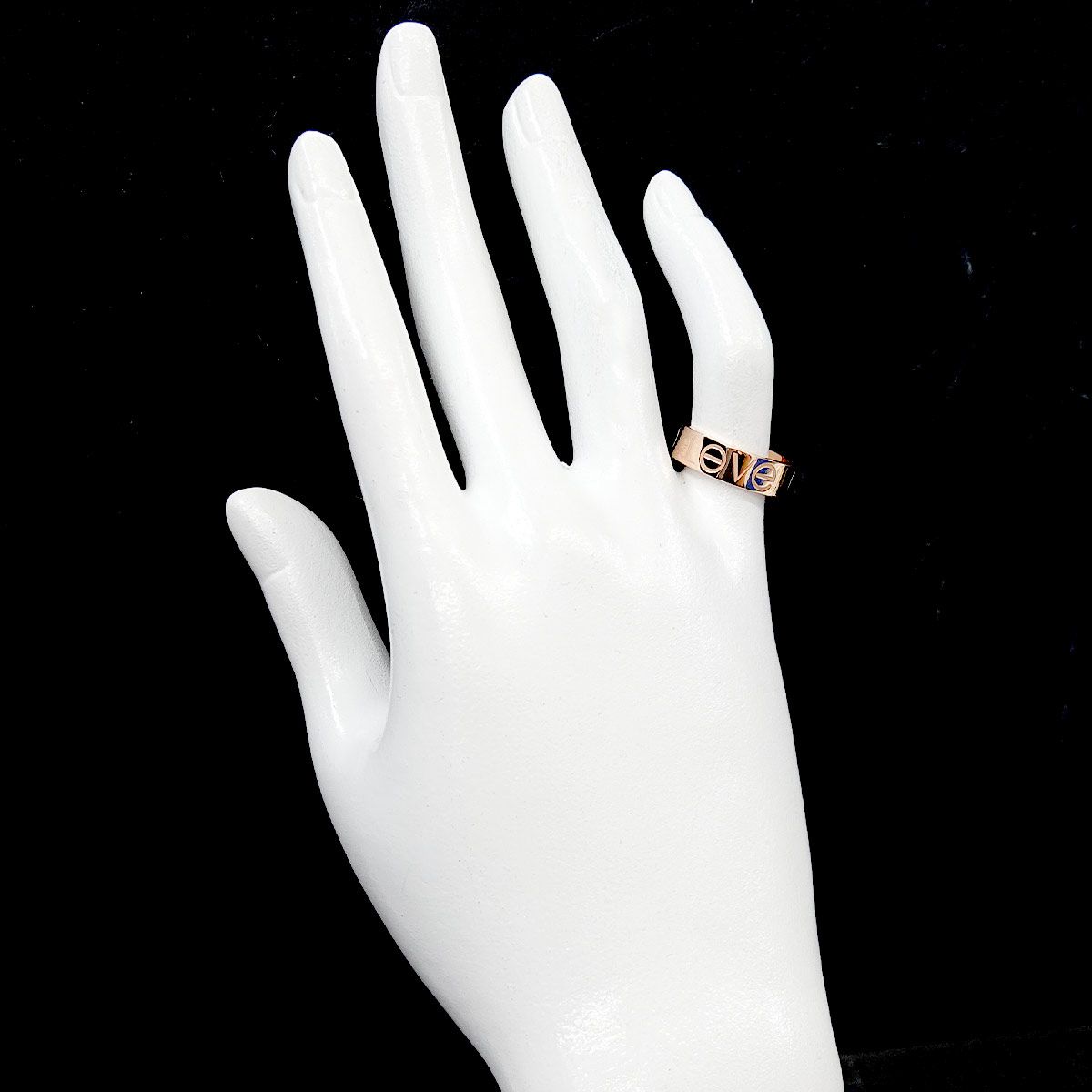 カルティエ Cartier ラブ #50 リング K18 PG ピンクゴールド 750 指輪