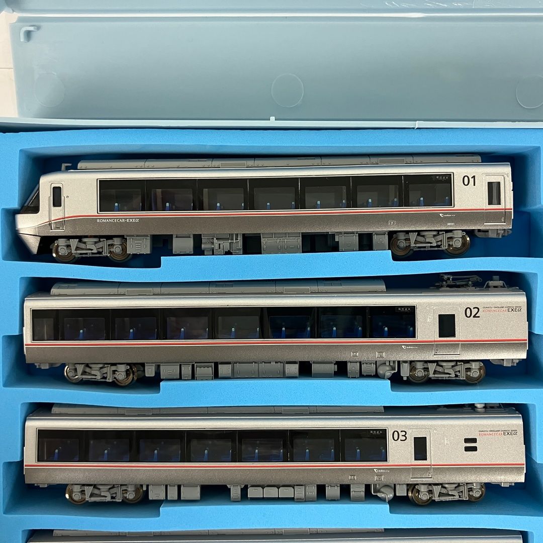 マイクロエース A-6596 A-6597 小田急 30000形 EXEα リニューアル 基本増結 10両セット 鉄道模型 N 中古 Y11246497
