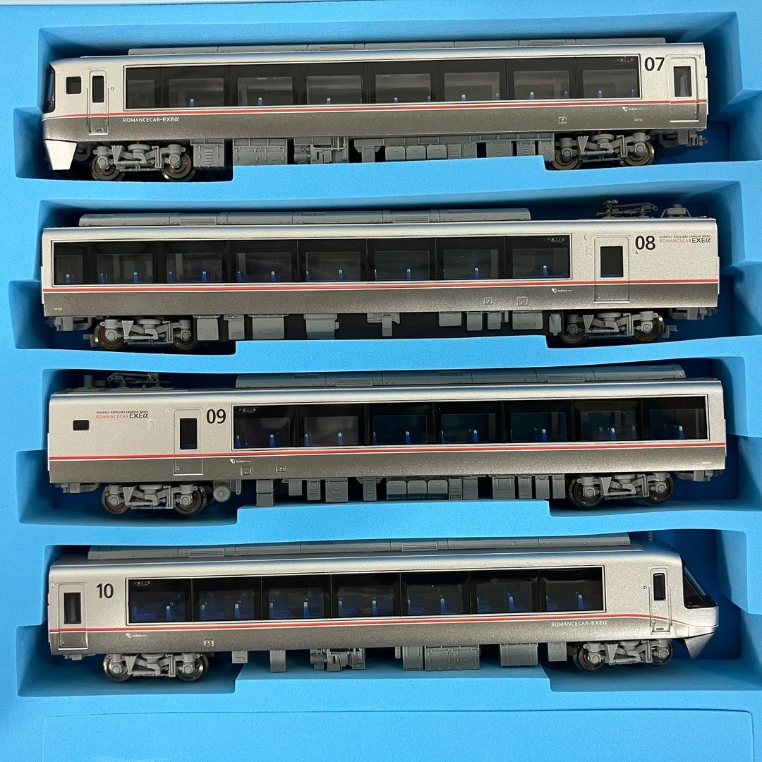 マイクロエース A-6596 A-6597 小田急 30000形 EXEα リニューアル 基本増結 10両セット 鉄道模型 N 中古 Y11246497