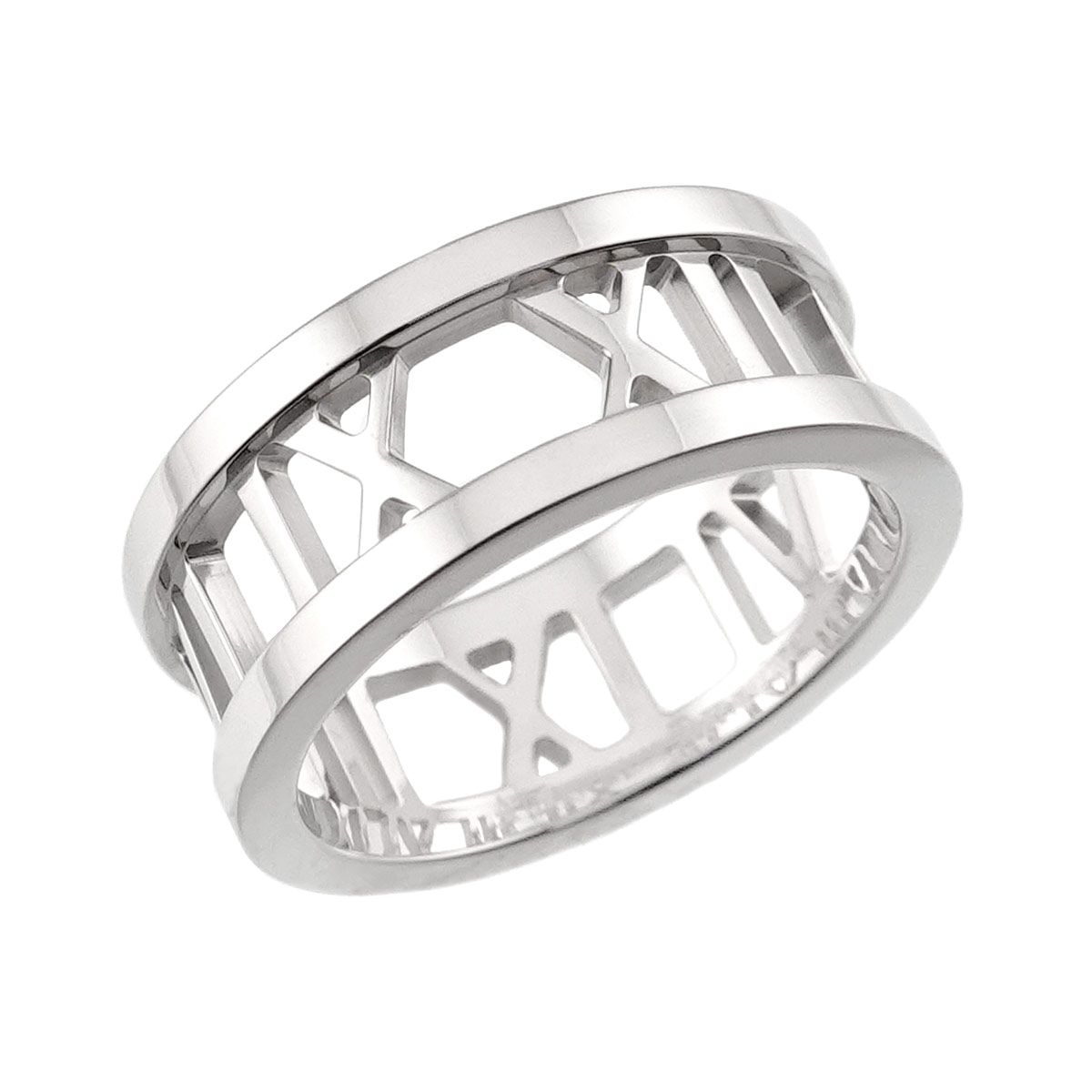 ティファニー TIFFANY&Co. アトラス オープン 7号 リング K18 WG