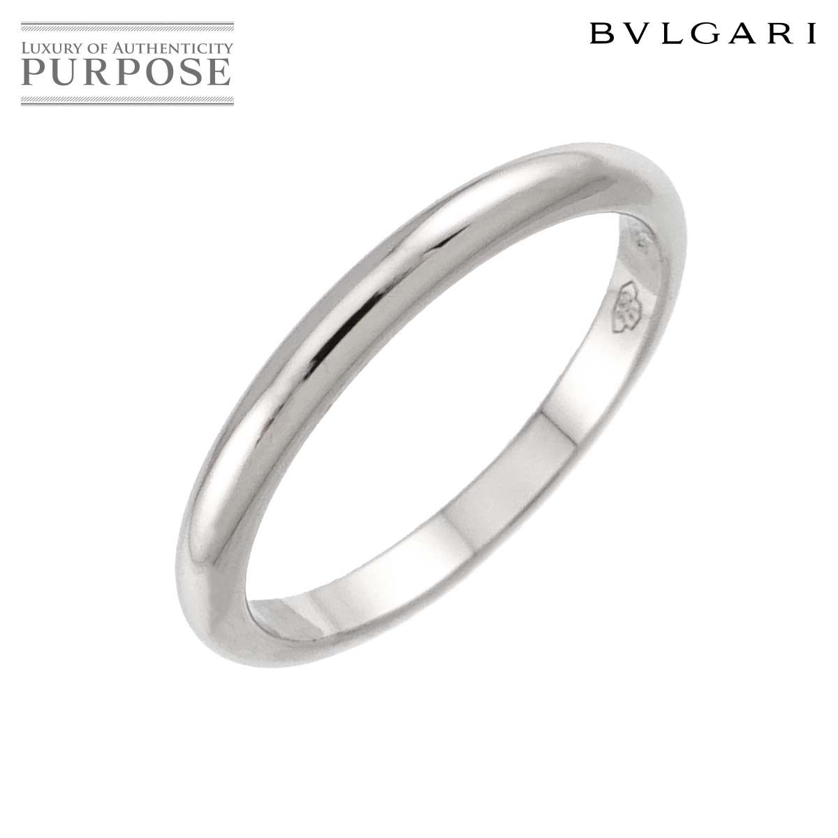 マ*モ様 BVLGARI リング 指輪 プラチナ 6g ブルガリ BVLGARI ローマアモール #46 リング ダイヤ Pt プラチナ 指輪