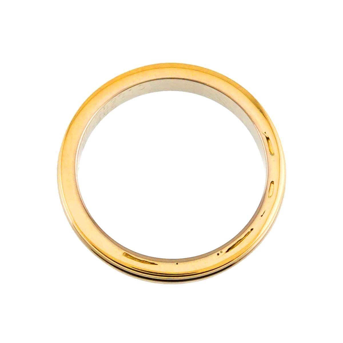 【新品仕上げ】 カルティエ　ヴァンドーム　スリーゴールド　リング　50　10号 カルティエ Cartier ヴァンドーム #50 リング K18 YG WG PG スリー