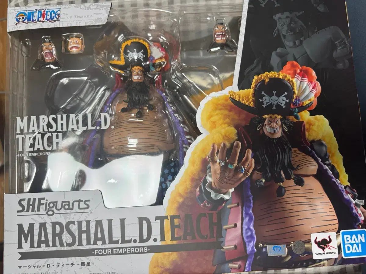 ONE PIECE S H Figuarts(shf) マーシャル D.ティーチ 黒ひげ 未開封 