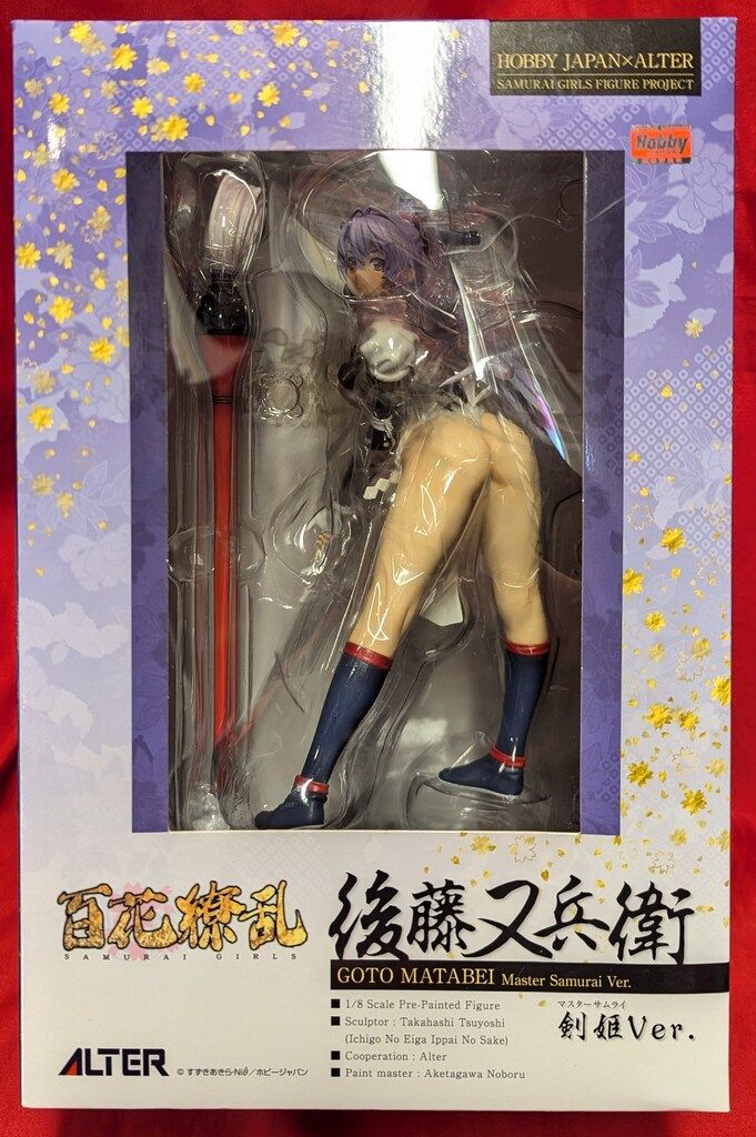 ALTER 1/8スケール 百花繚乱 後藤又兵衛 剣姫ver