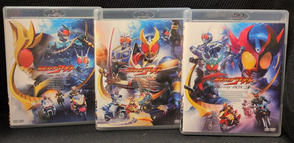 特撮Blu-ray 廉価版初回)仮面ライダーアギト Blu-ray BOX 全3巻セット