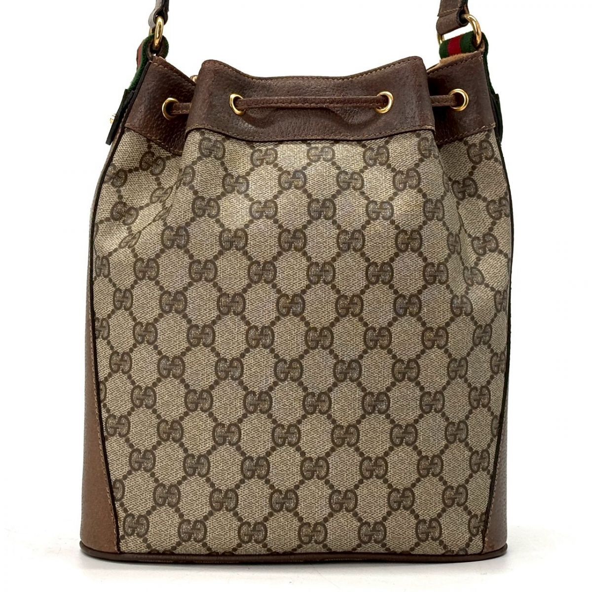 静けさに滲む気品】 GUCCI ショルダーバッグ GGスプリーム シェリー