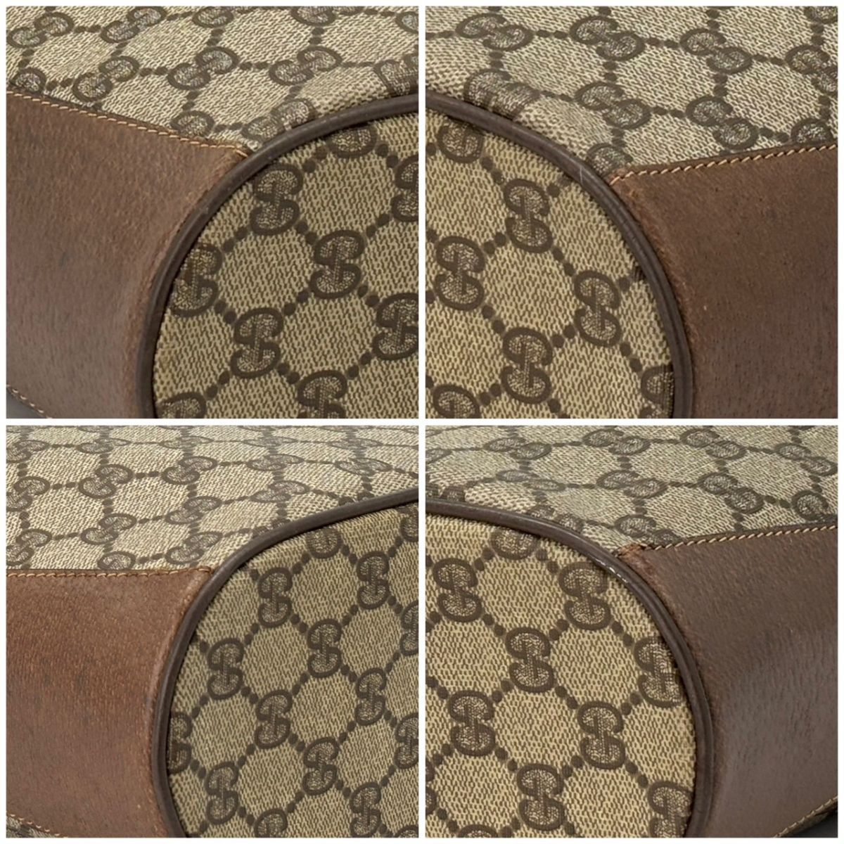 静けさに滲む気品】 GUCCI ショルダーバッグ GGスプリーム シェリー