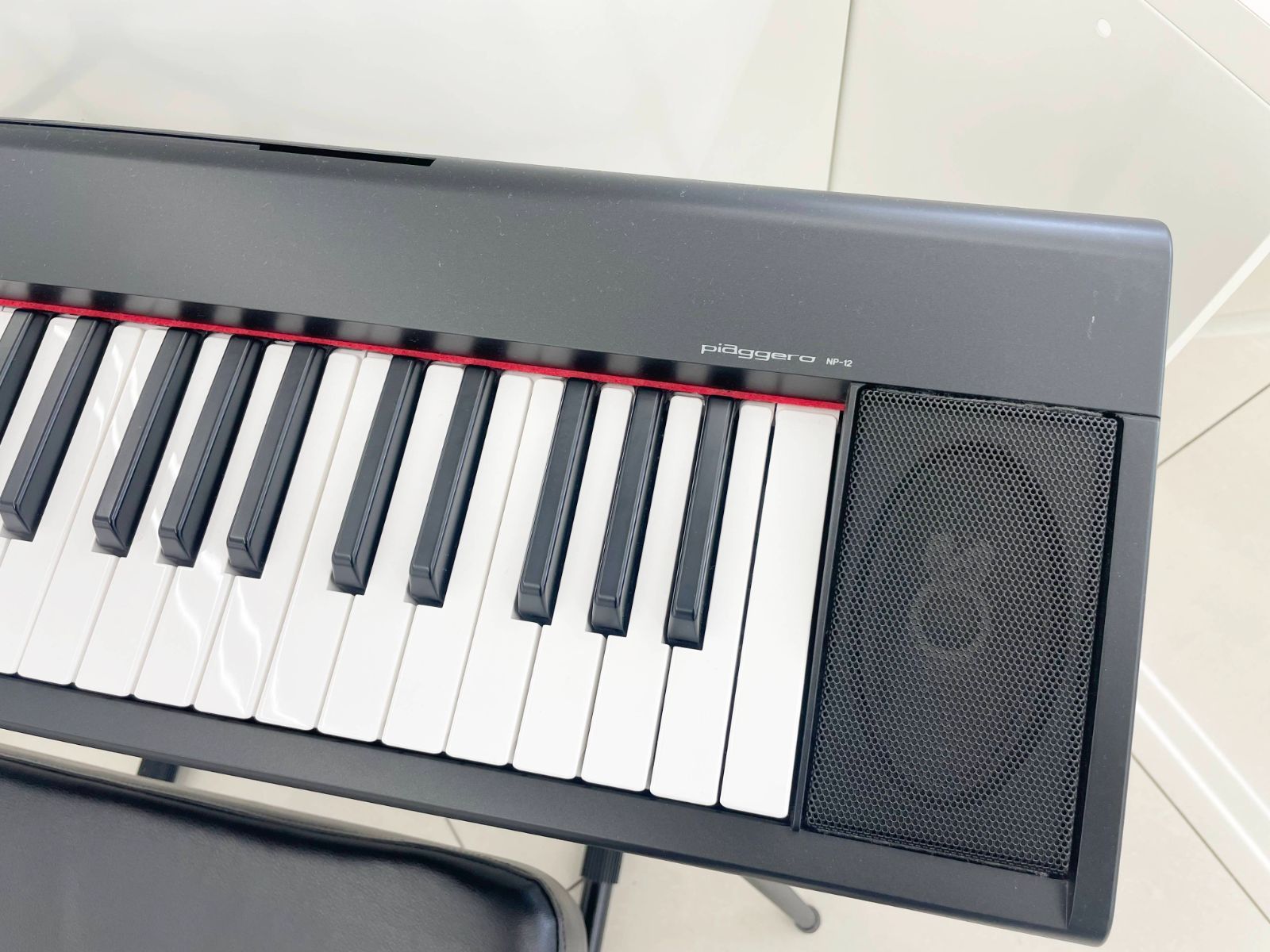 ☆関東地域限定販売☆YAMAHA piaggero NP-12B 電子キーボード 台+椅子