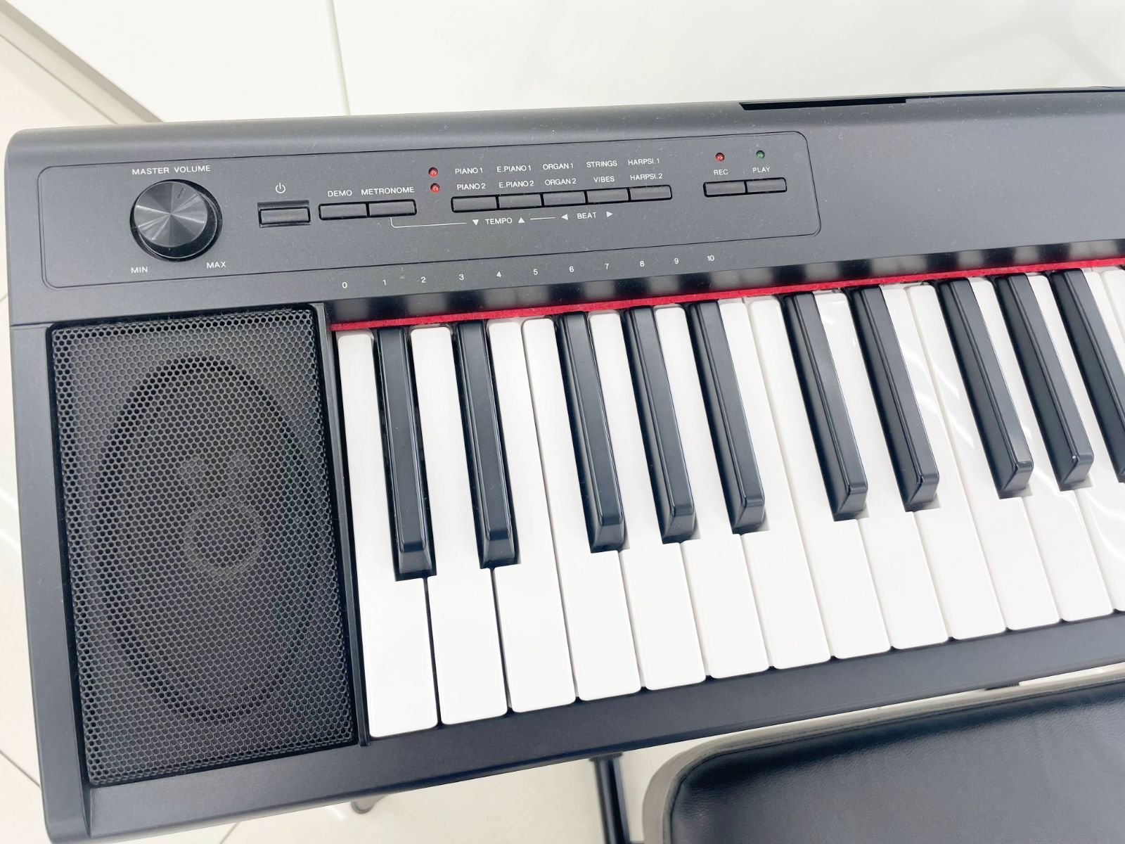 ☆関東地域限定販売☆YAMAHA piaggero NP-12B 電子キーボード 台+椅子