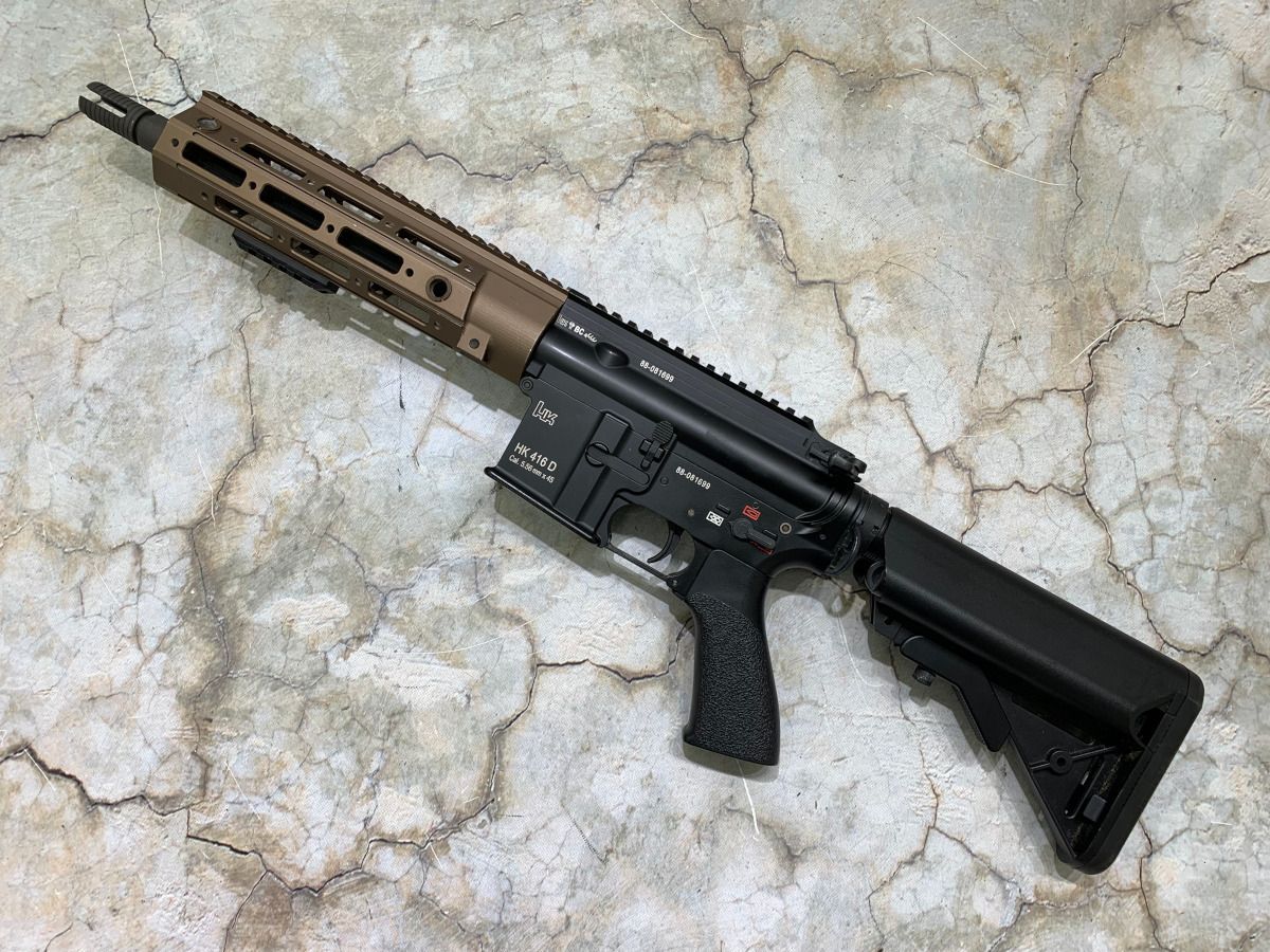 【ジャンク】東京マルイ　次世代電動ガン　HK416 中古商品）東京マルイ 次世代電動ガン HK416 カスタム - メルカリ