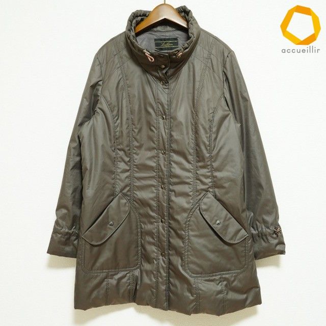 #wnc レリアン Leilian コート 11 ブラウン 中綿 レディース [1002657]