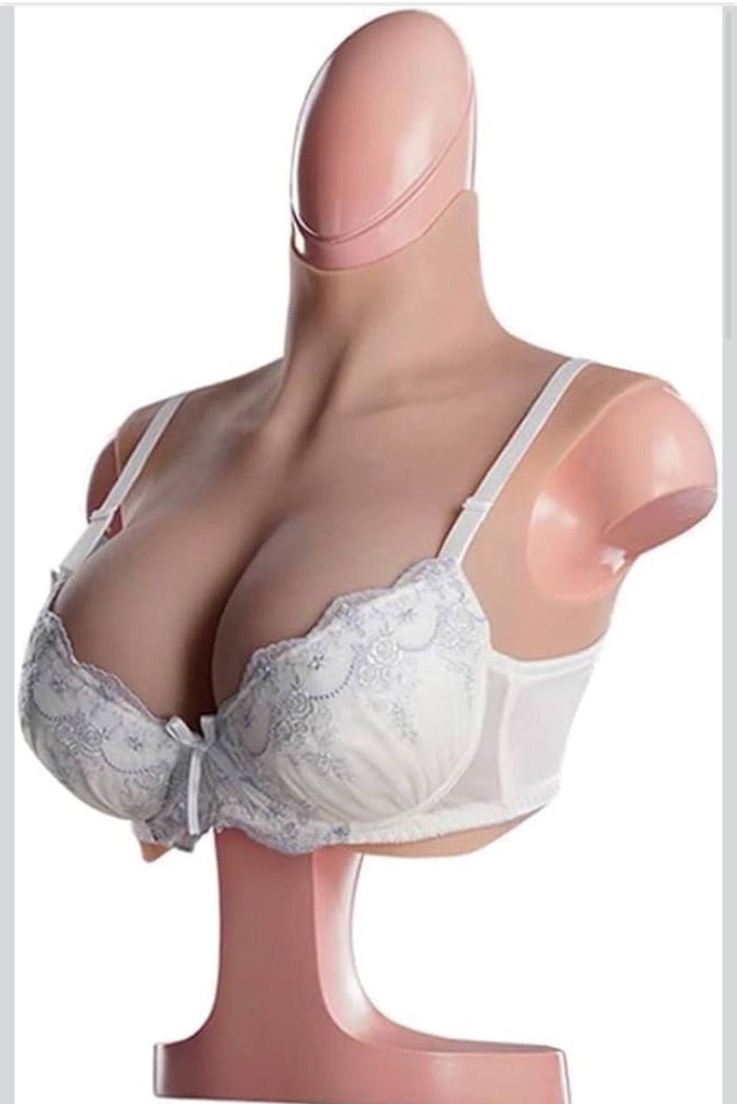 HUWAHUWA社 第４世代シリコンバスト 巨乳 シリコンおっぱい 青筋と血筋付き 乳輪とファスナーカスタマイズ可能 女装男子 男の娘 偽娘 crossdresser コスプレ用　Cカップ