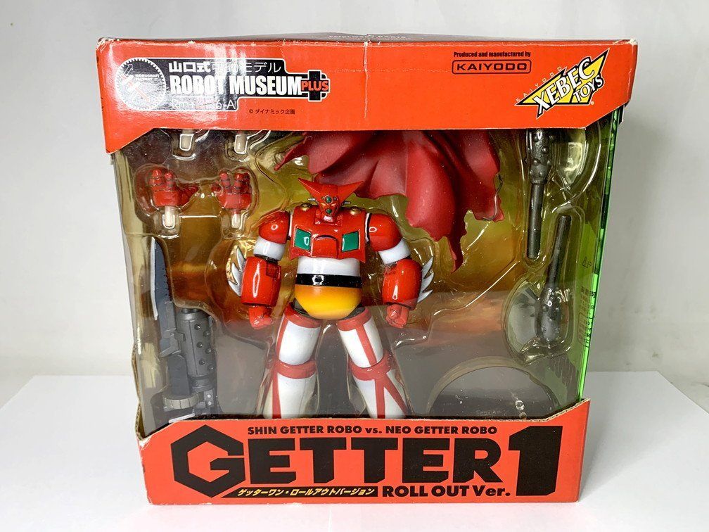 海洋堂 KAIYODO 山口式可動モデル ゲッターワン・ロールアウトバージョン 真ゲッターロボvsネオゲッターロボ フィギュア 未使用保管品