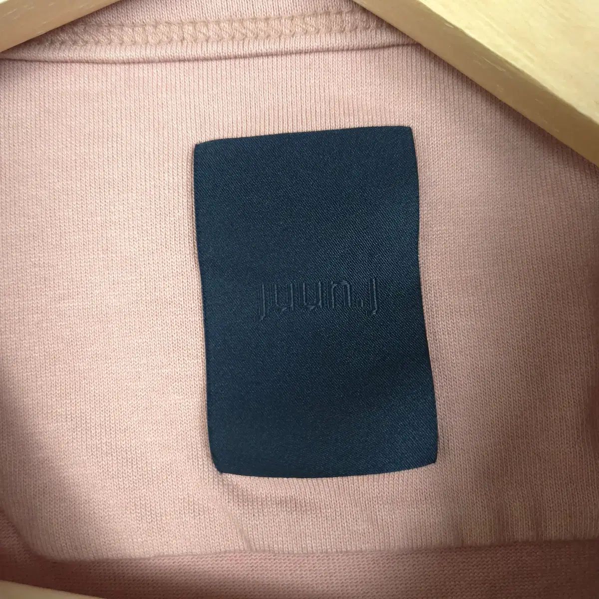 105 Juun.J ジュンジェイ ピンク グラフィック オーバーサイズ 半袖 Tシャツ