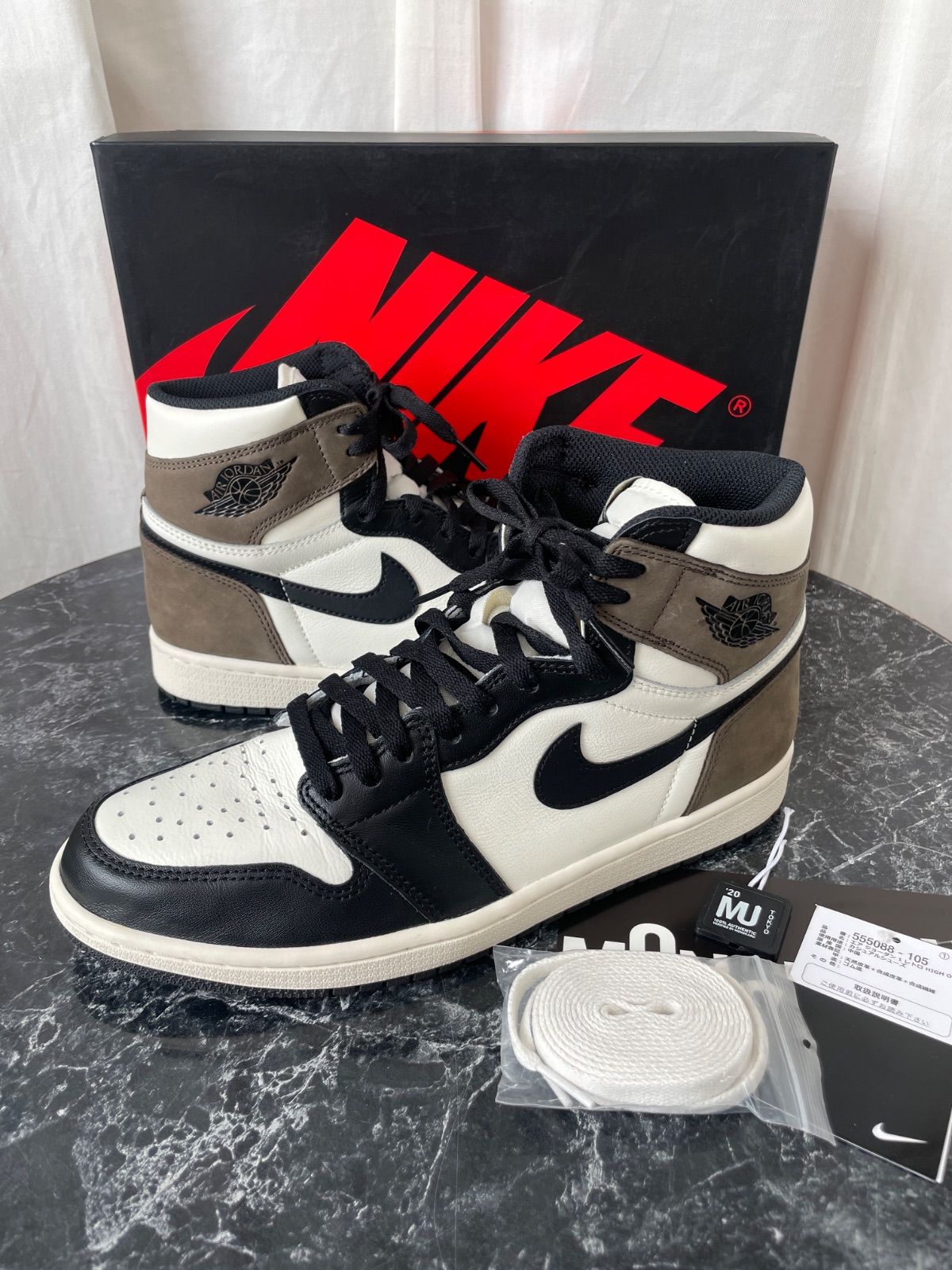 ナイキ スニーカー NIKE AIR JORDAN 1 RETRO HIGH OG 555088 105 28cm 