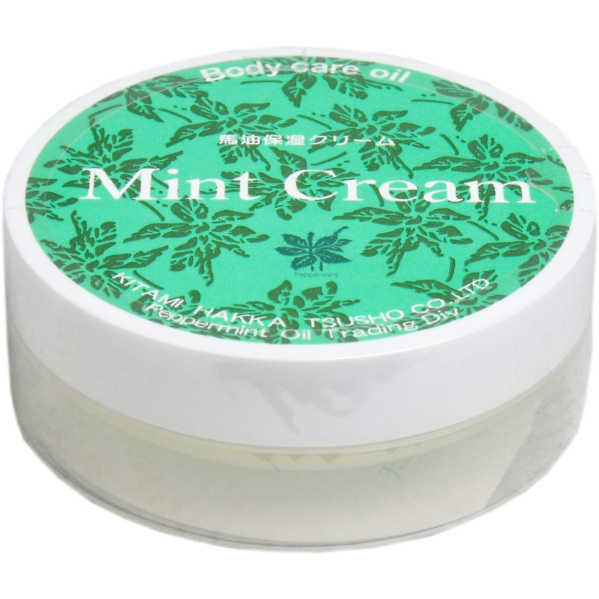 新品 【まとめ買い】北見ハッカ通商 ミントクリーム20g(ミント入り馬油) 8個