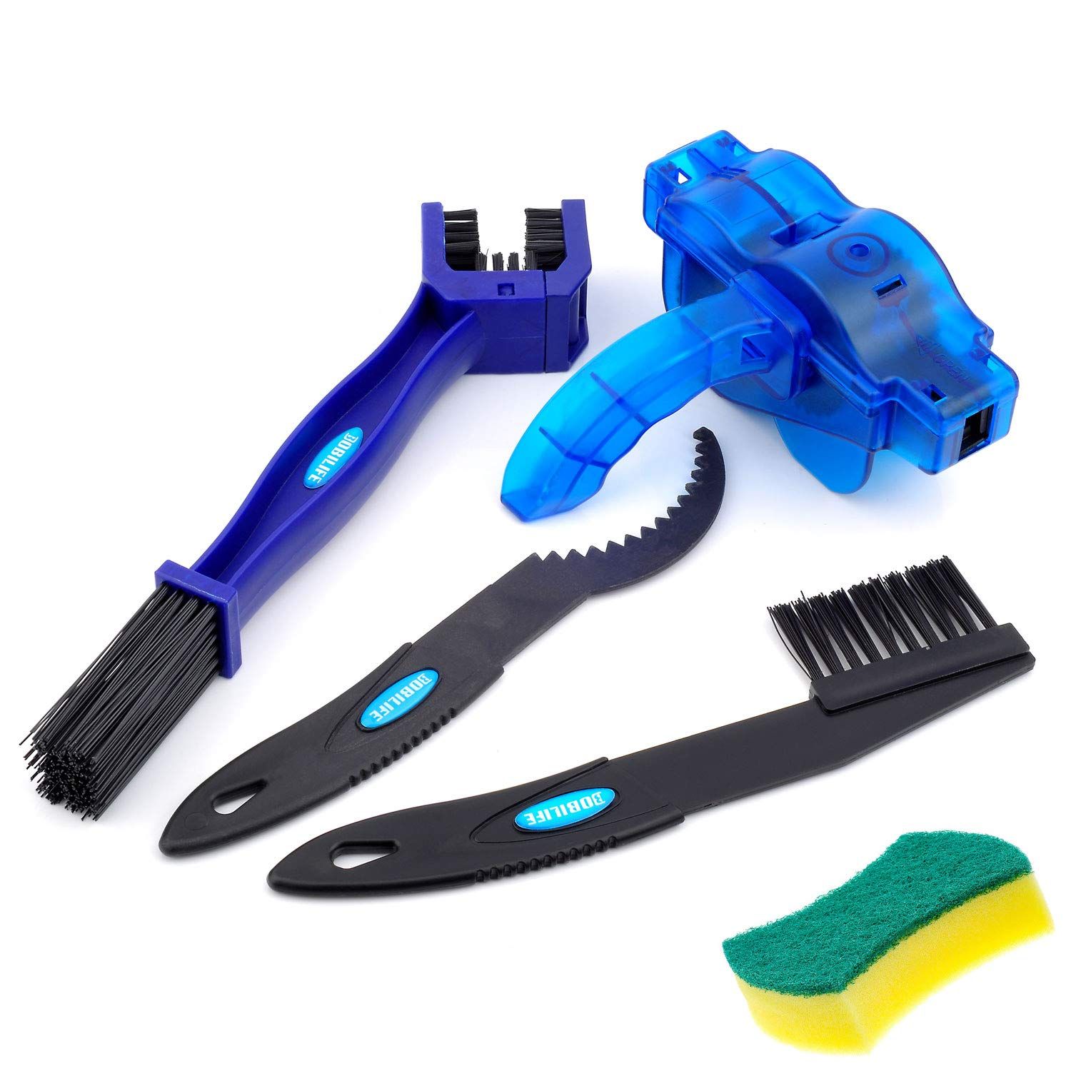 新品 BOBILIFE バイククリーナーツール チェーンとギアクリーニングブラシメンテナンスキット バイク&オートバイ用