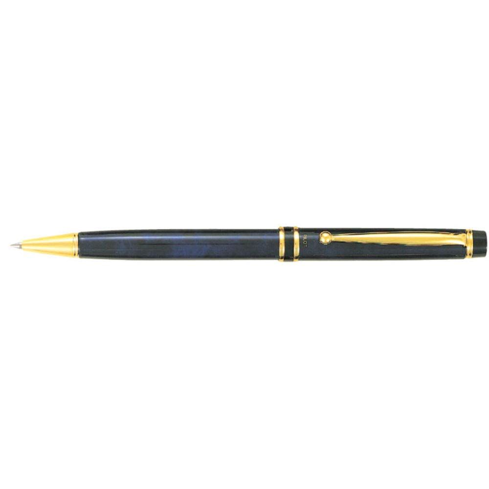 新品 パイロット 油性ボールペン グランセ 0.7mm ブラック＆ブルー BG-500R-BL