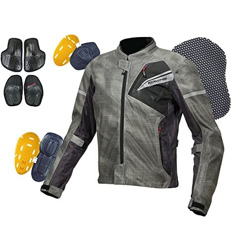 KOMINE] バイク用 ジャケット プロテクトフルメッシュジャケット JK
