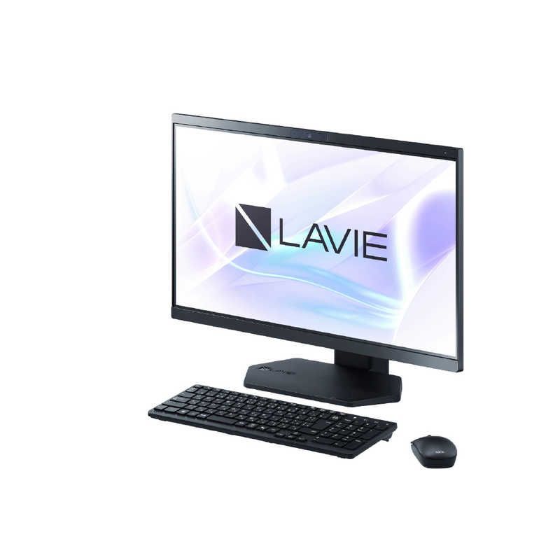 【新品未使用】【未開梱】NEC デスクトップパソコン LAVIE A23 [ 23.8型 / Win11 Home / Core i7 / メモリ16GB / SSD512GB ] ファインブラック PC-A2375LAB