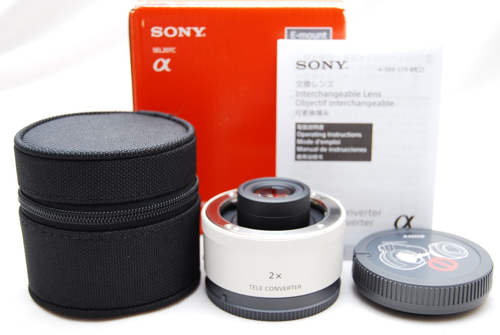 ★極上美品　SONY　コンバーターレンズ フルサイズ 2.0X テレコンバーター ソニー★