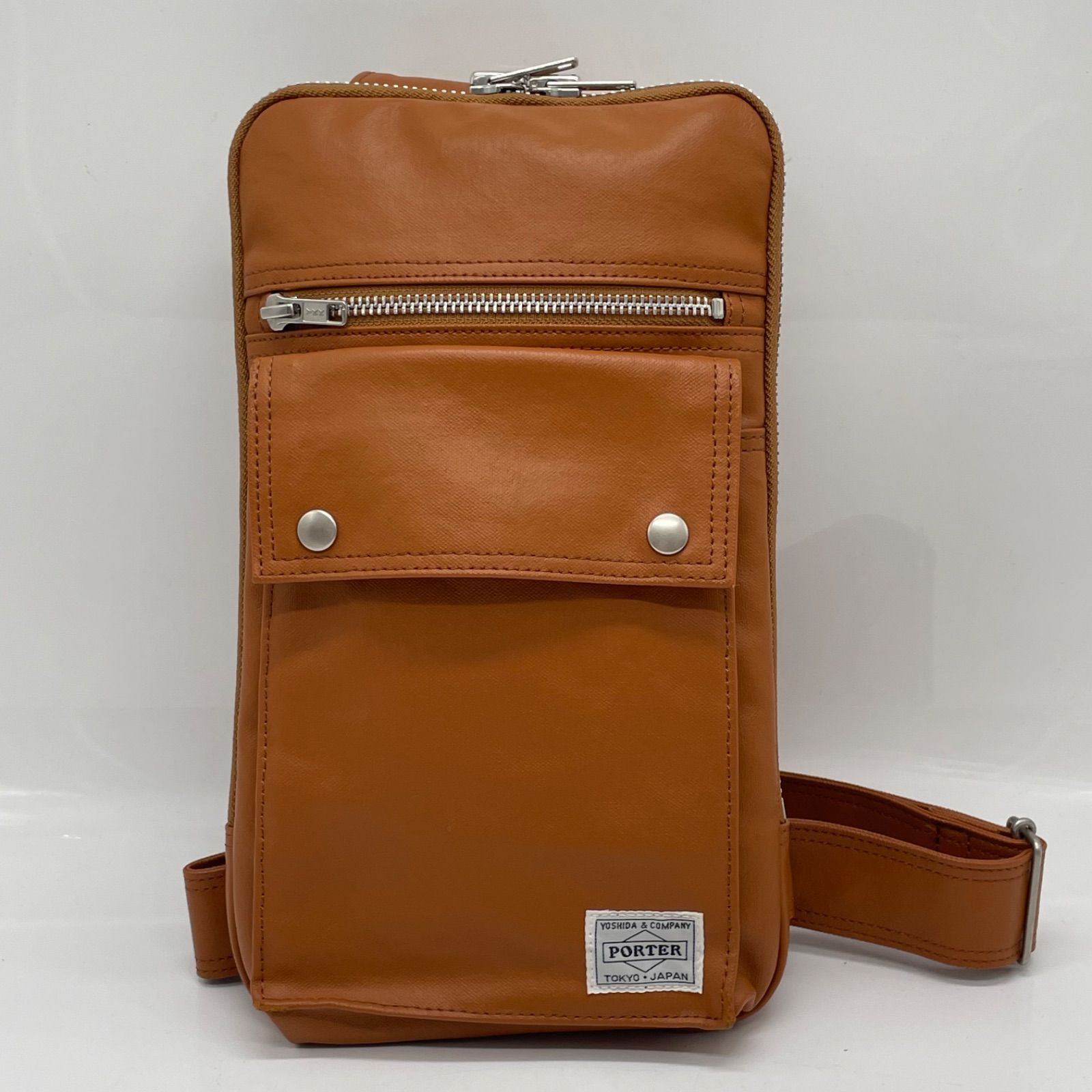 BN8897●PORTER FREE STYLE ポーター フリー スタイル ワンショルダーバッグ 707-06127　キャメル